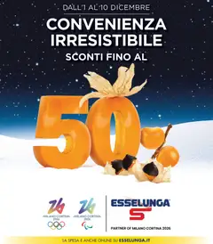 Anteprima Volantino Esselunga S	 valida dal 01/12/2025