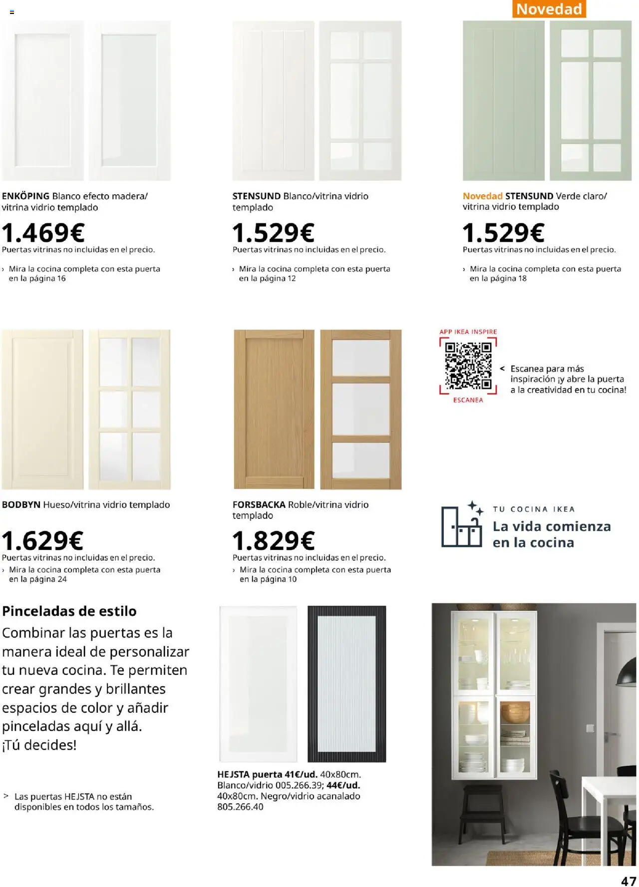 Catálogo IKEA Cocinas - Página de 47 - Válido desde 01/09/2025