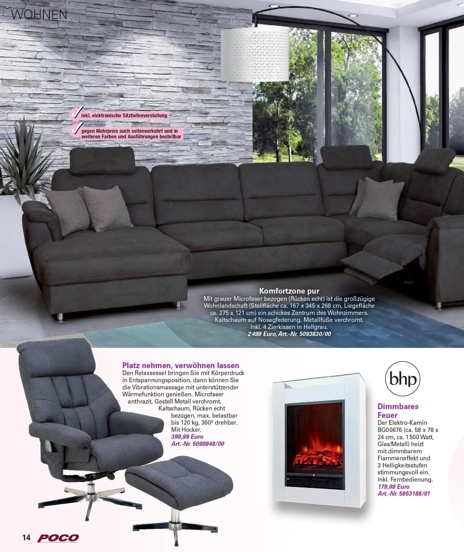 Poco Wohnwelt Winter 2025 - Seite 14 - gültig ab 01.12.2025