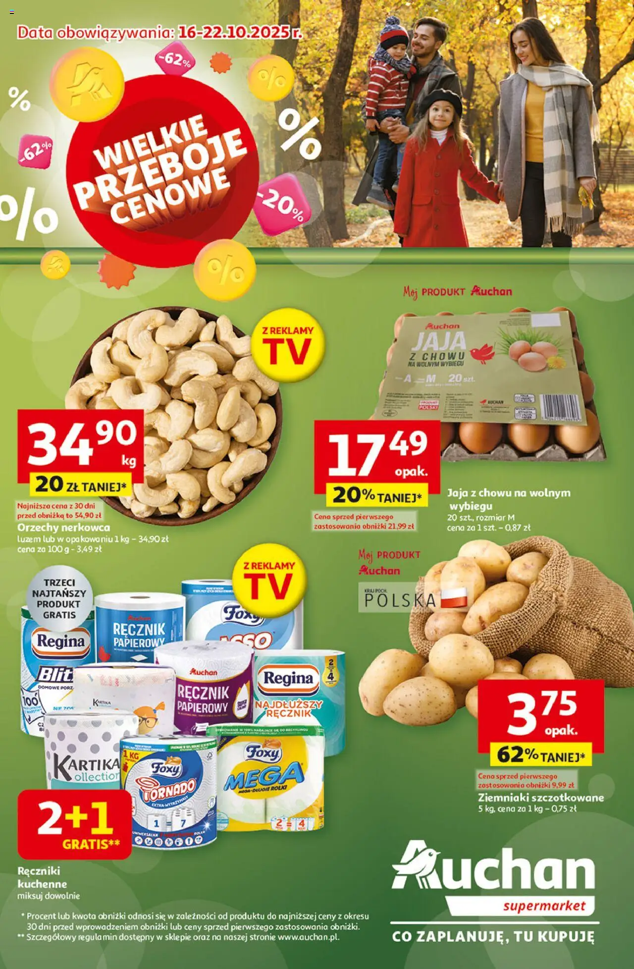 Auchan Gazetka - strona 1- ważny od 16.10.2025