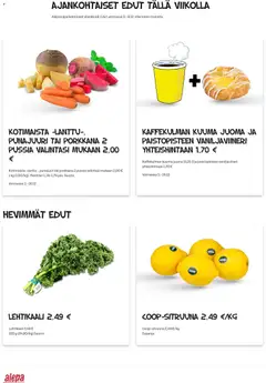 Esikatselu Alepa tarjoukset voimassa alkaen 03/12/2025