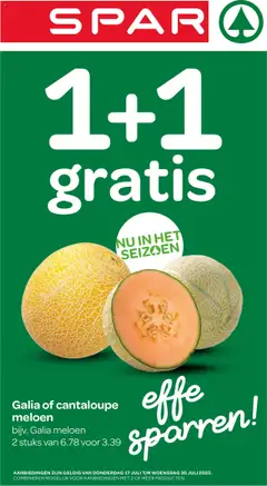 Spar - Folder geldig vanaf 17-07-2025