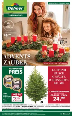 Vorschau Dehner Advents Zauber gültig ab 19.11.2025