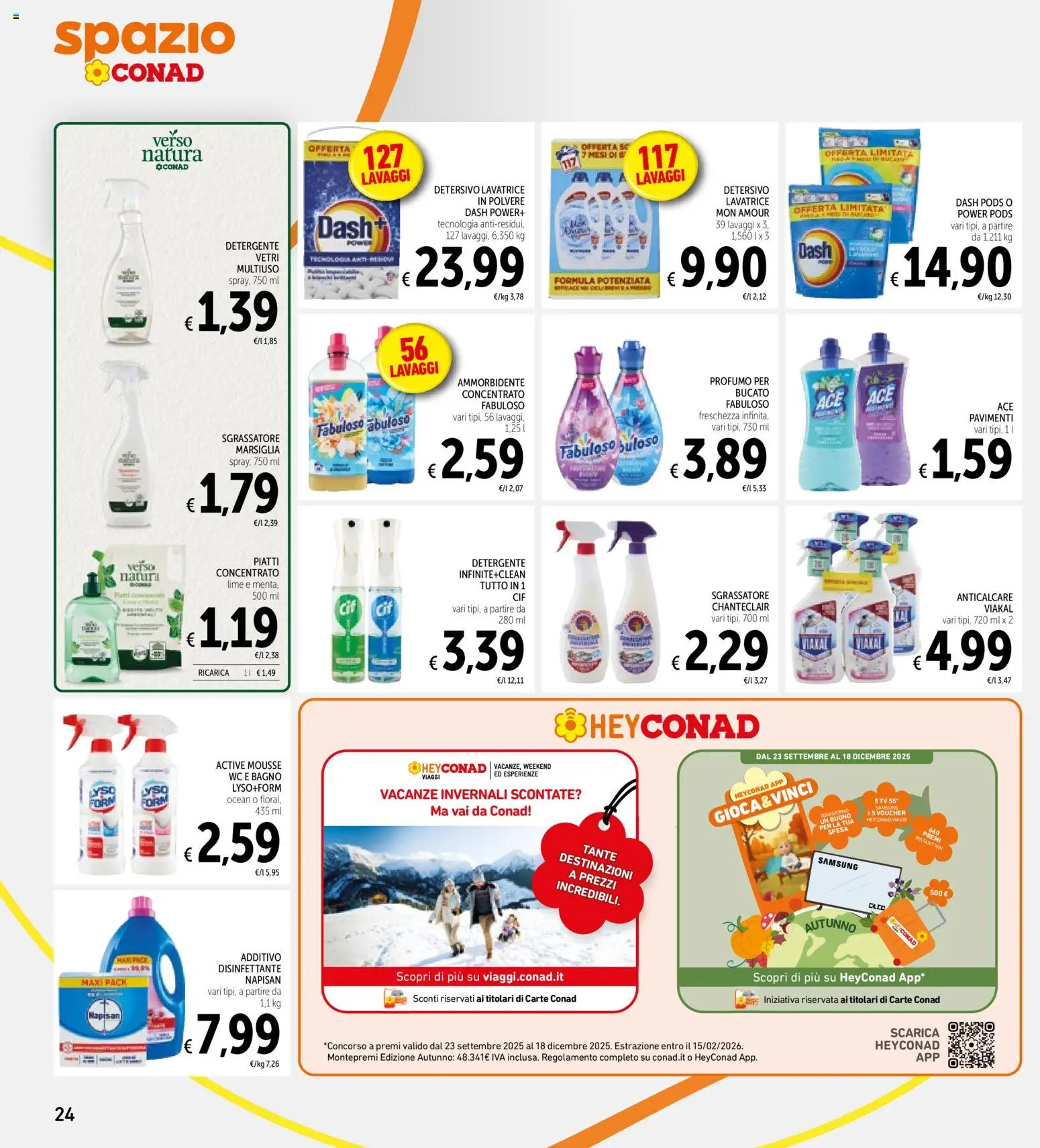 Volantino Spazio Conad	 - pagina 24 - valido dal 05/12/2025