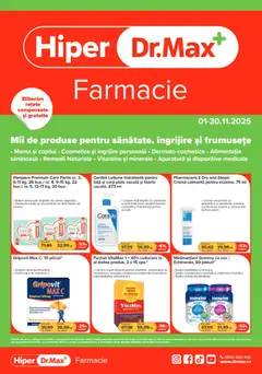 Dr.Max catalog - Hiper-farmacii valabil de la 01.11.2025