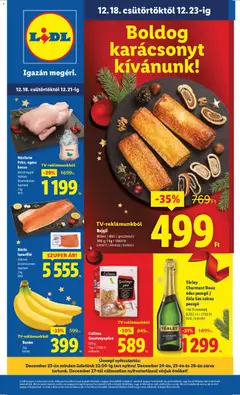 Előnézet Lidl Akciós újság érvényes 2025.12.18.-tól