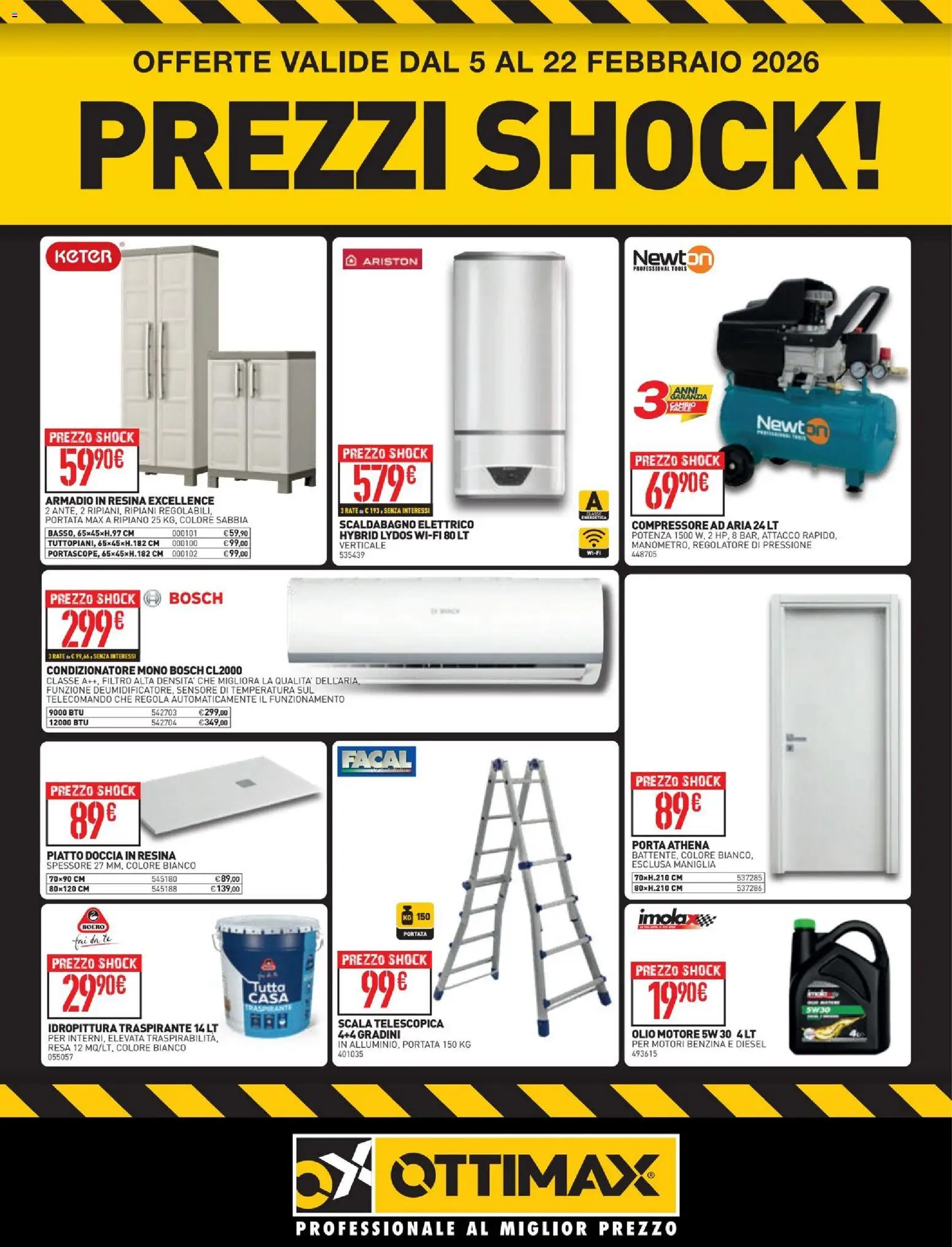 Volantino Ottimax	 - pagina 1 - valido dal 05/02/2026