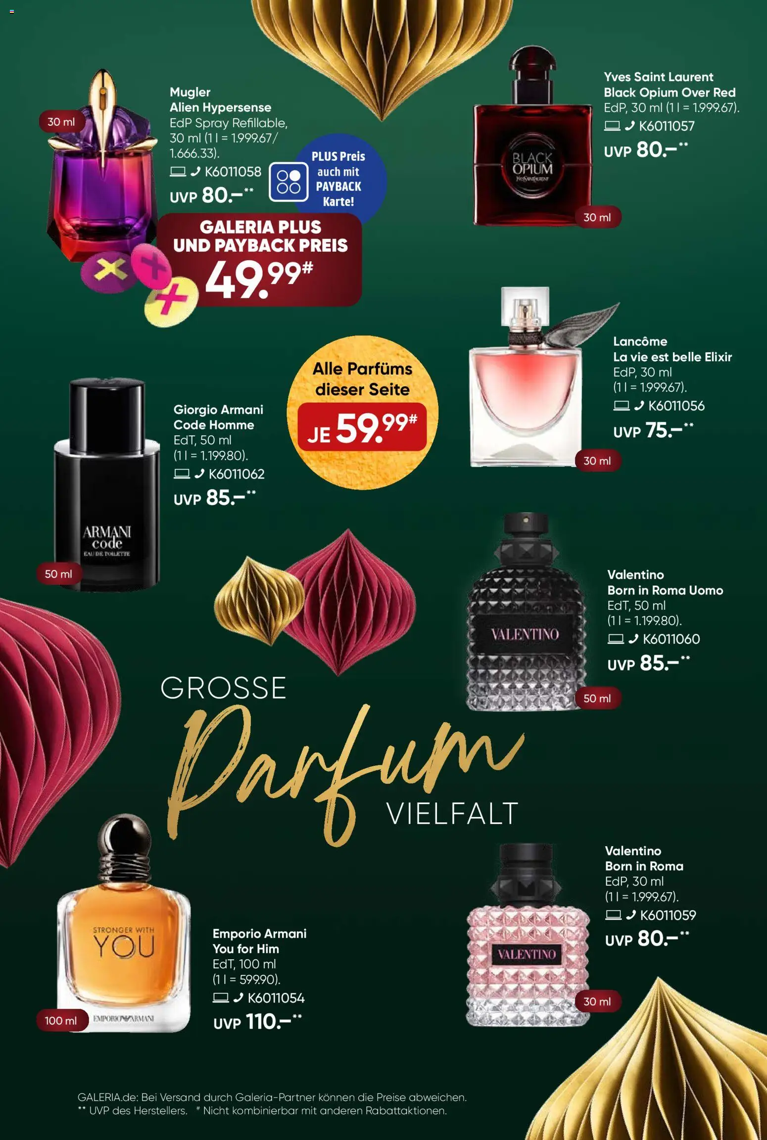 Galeria Karstadt Kaufhof Prospekt 	 - Seite 2 - gültig ab 10.12.2025