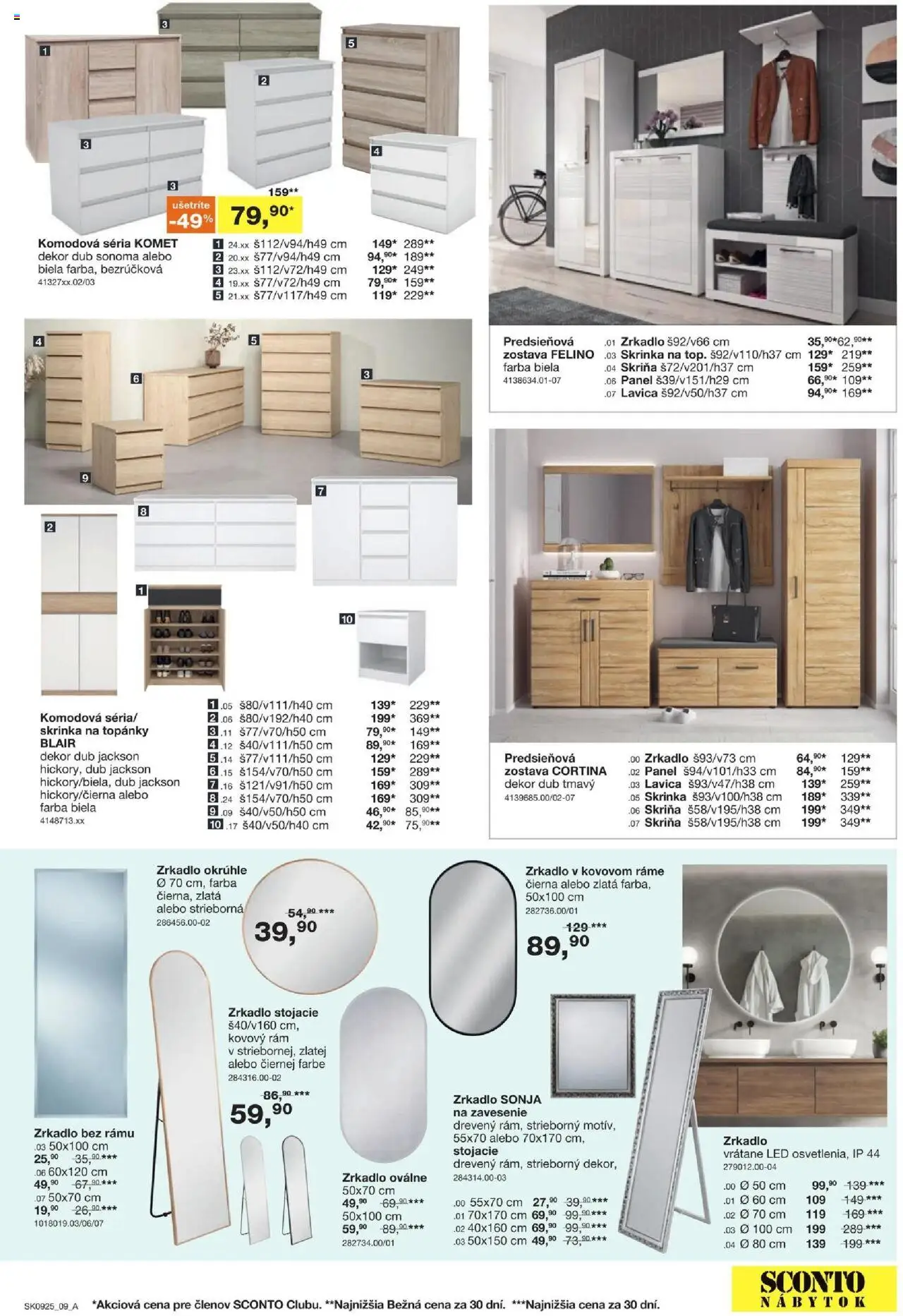 Sconto nábytok leták - strana 9- platný od 16.07.2025