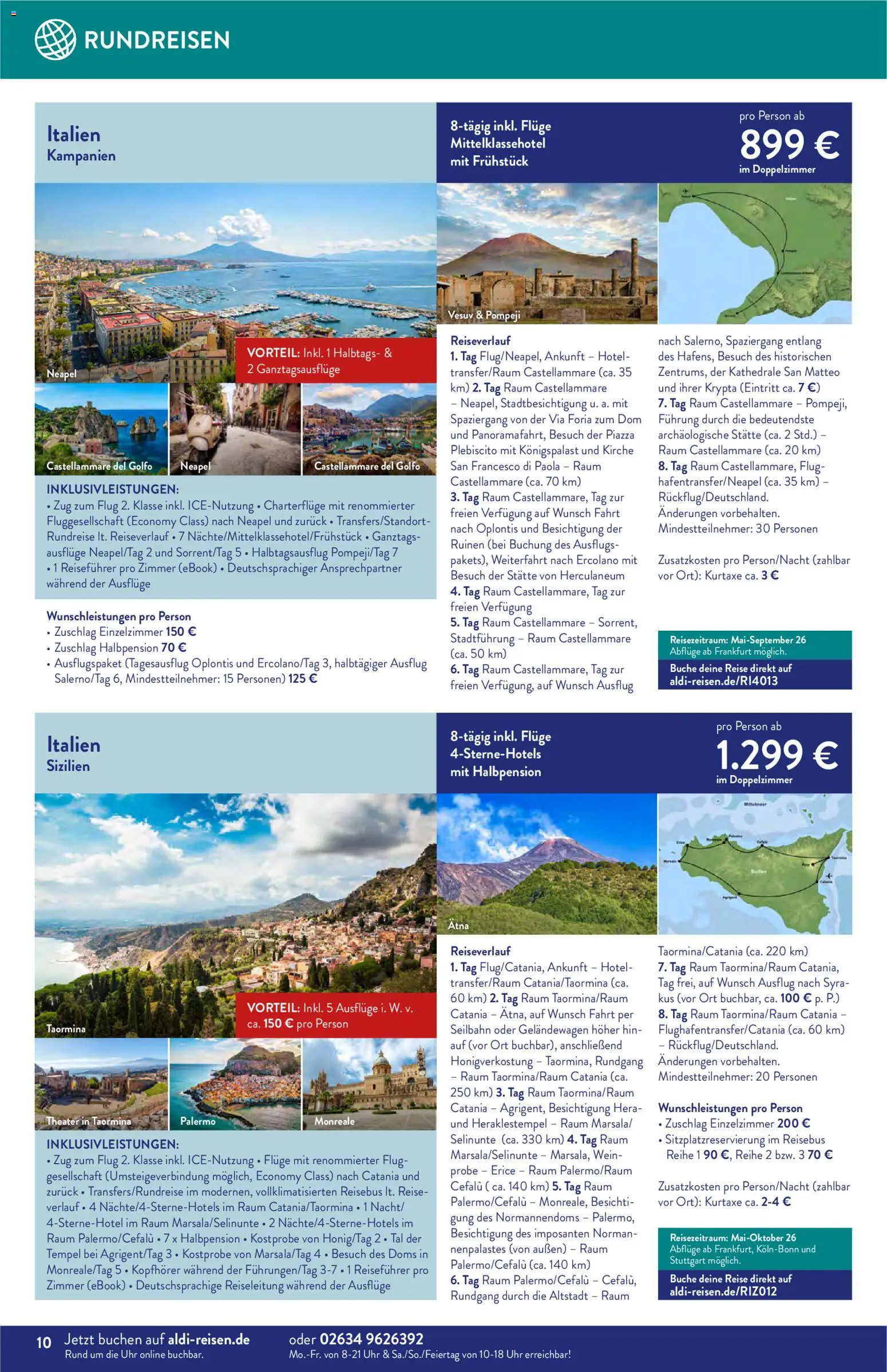 Aldi Reisen Prospekt 	 - Seite 10 - gültig ab 01.04.2026