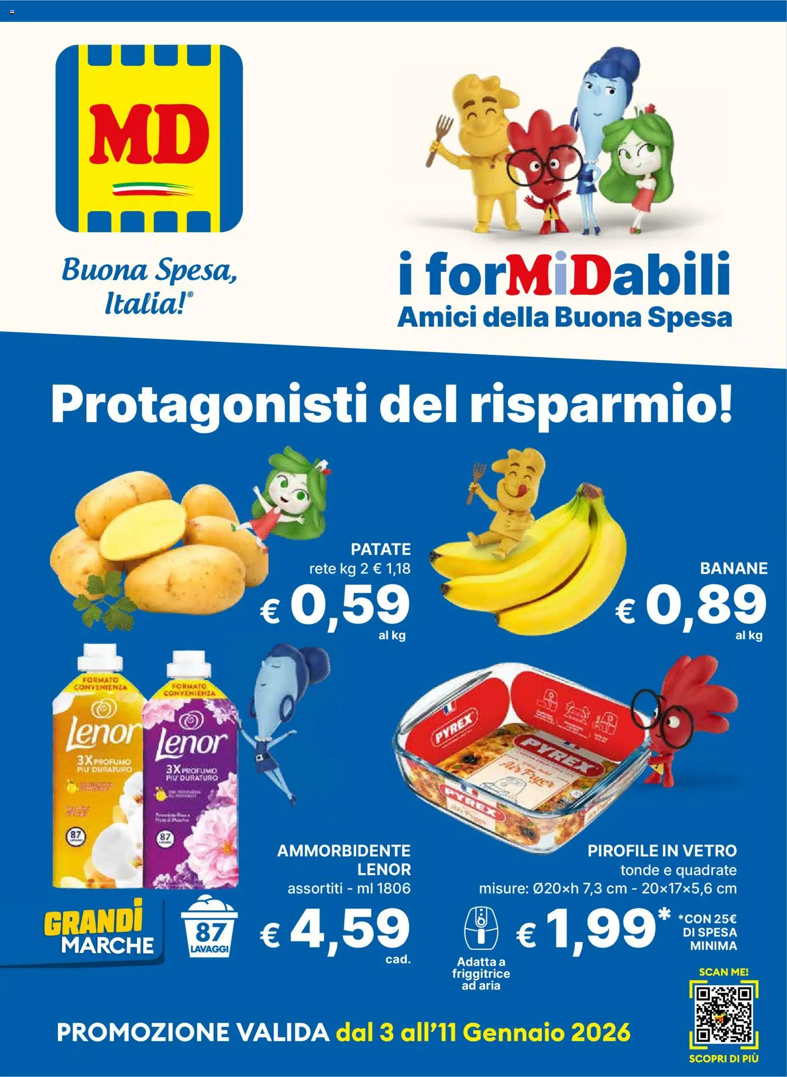 Volantino MD Discount	 - pagina 1 - valido dal 03/01/2026