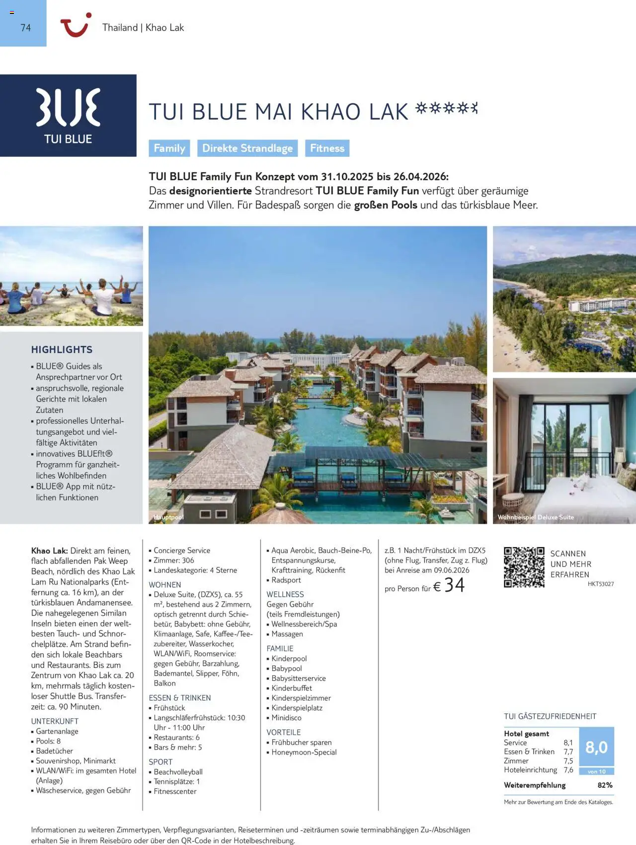 TUI Prospekt  Asien, Afrika, Orient & Indischer Ozean 2025/26 	 - Seite 74 - gültig ab 01.11.2025