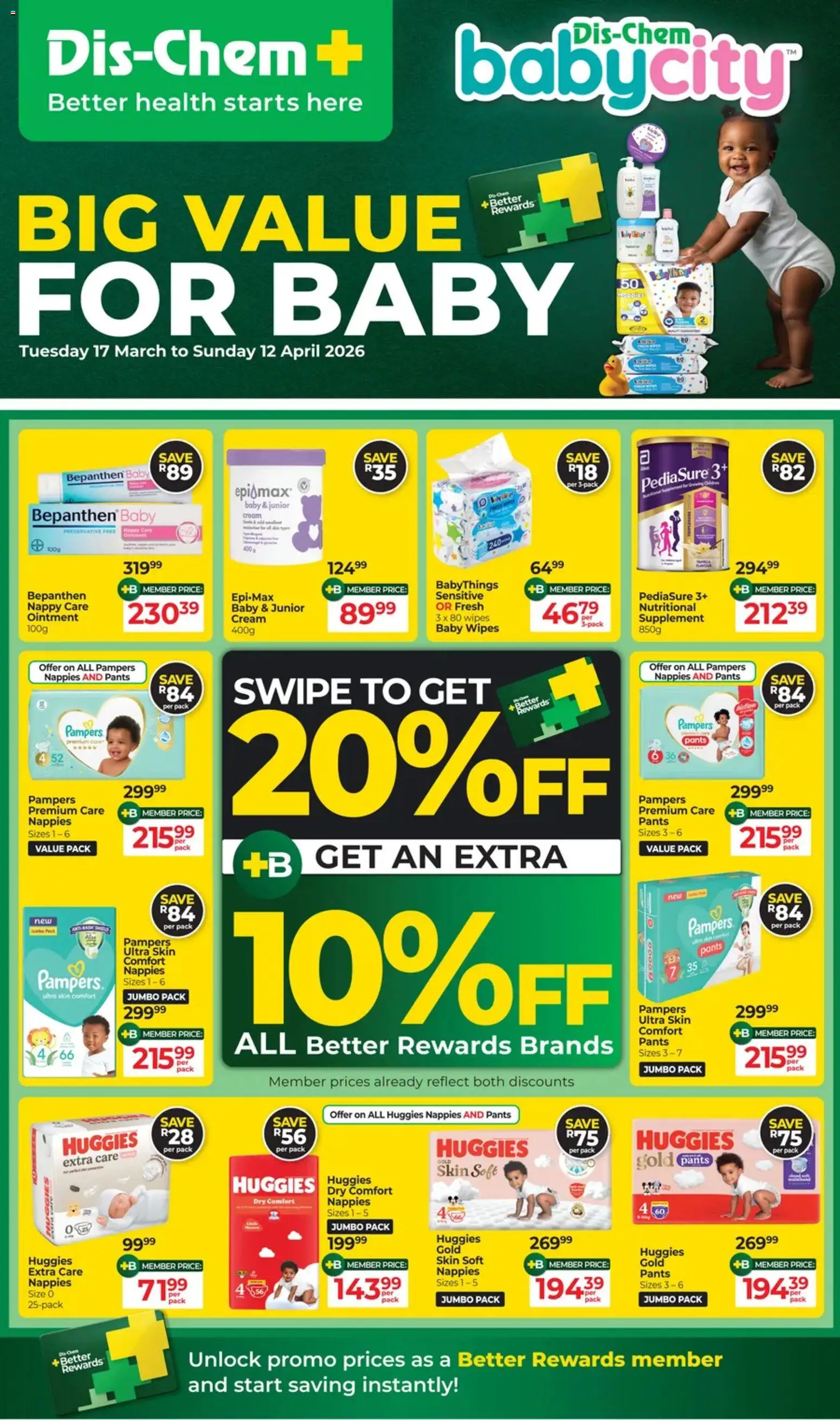 Baby City Specials - page 1- valid from 17/03/2026
