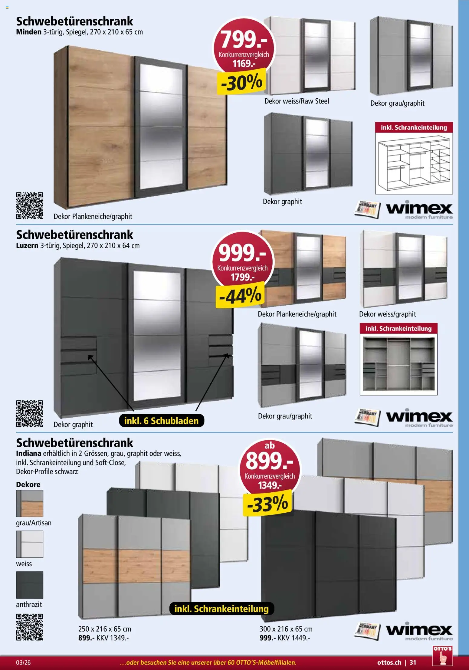 Otto's Aktionen Möbelflyer - page 31- valid from 01.03.2026