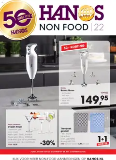 Hanos - Non Food Folder geldig vanaf 20-10-2025
