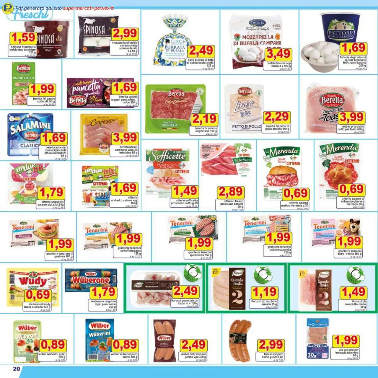 Pewex via Rubicone, 36 catalogo - pagina 20 - valido dal 16/07/2025
