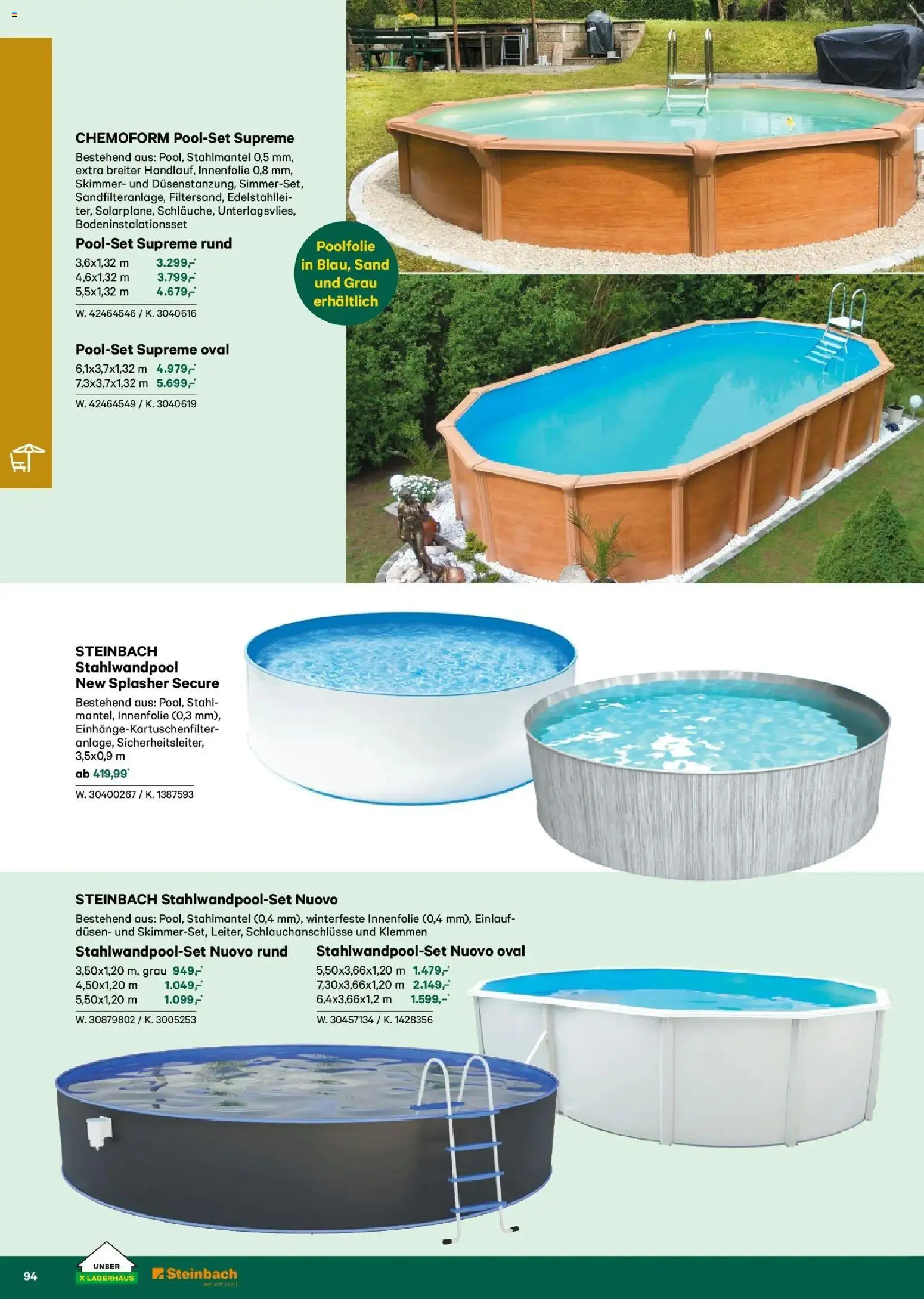 Lagerhaus Garten & Freizeit Katalog 2026 - Wien, Innsbruck - page 94- valid from 01.03.2026