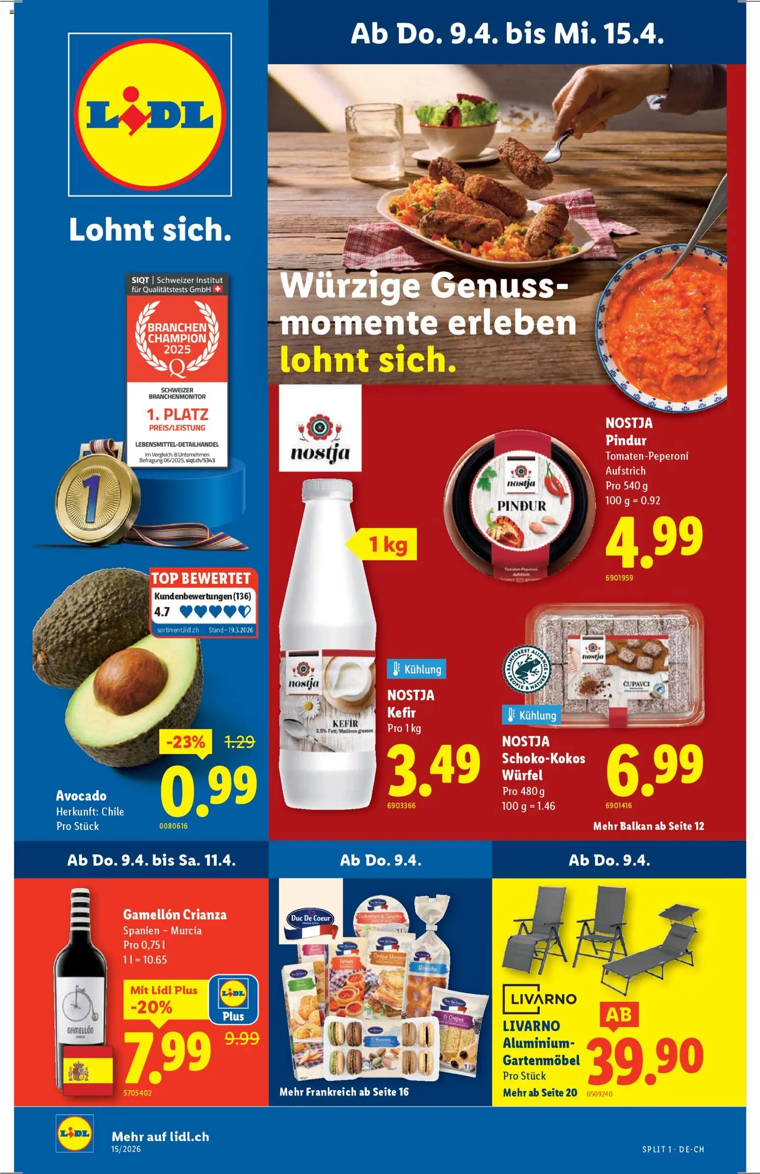 Lidl aktionen - Seite 1- gültig ab 09.04.2026