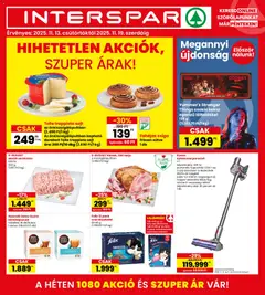 Előnézet Interspar Black Friday érvényes 2025.11.13.-tól