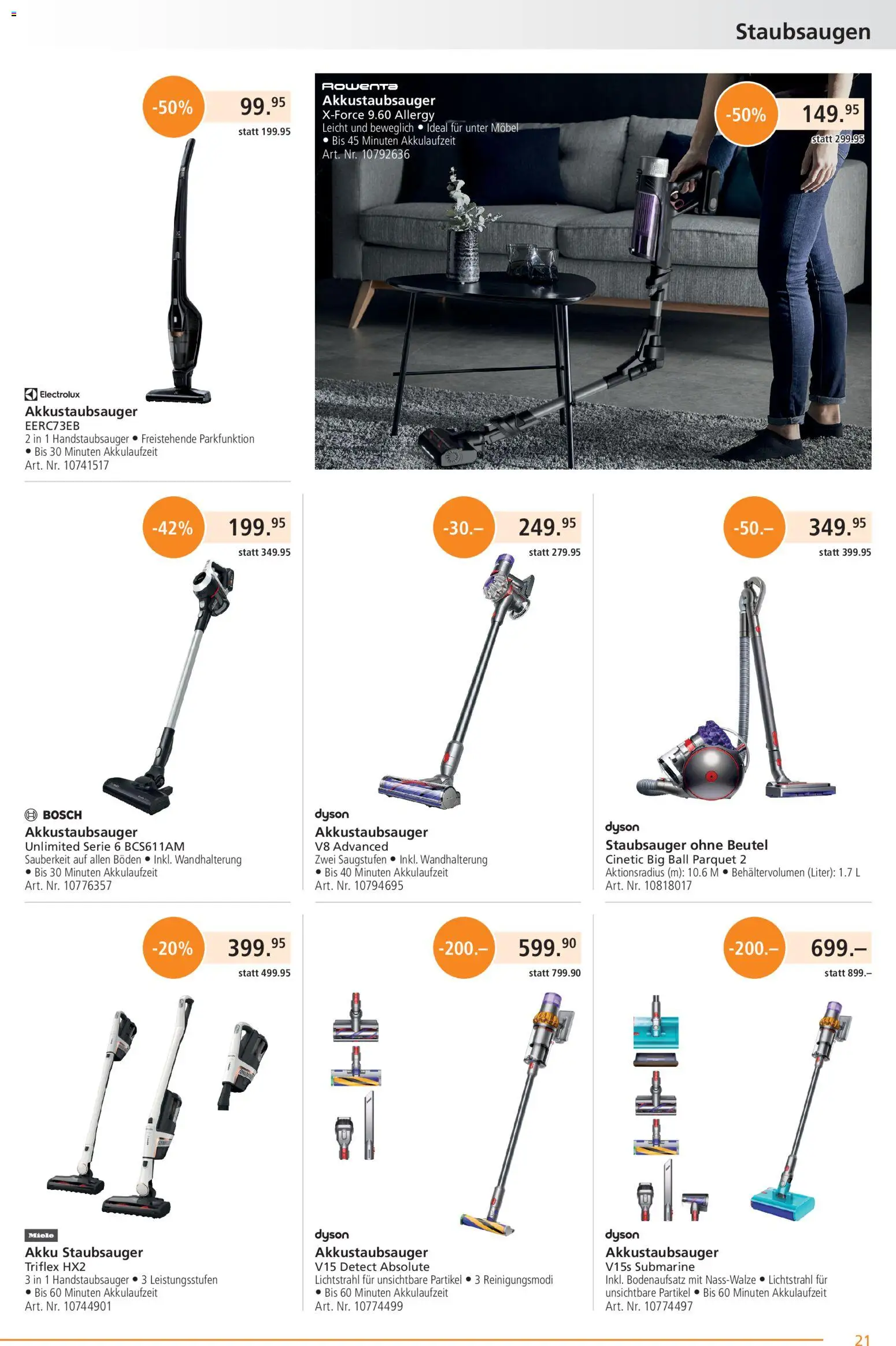 Fust aktionen - page 21- valid from 23.03.2026