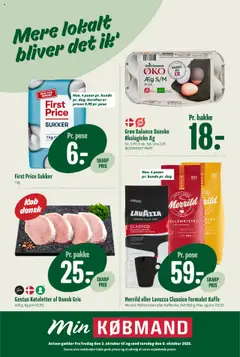 Forhåndsvisning Min Købmand - Tilbudsavis gyldig fra 03/10/2025