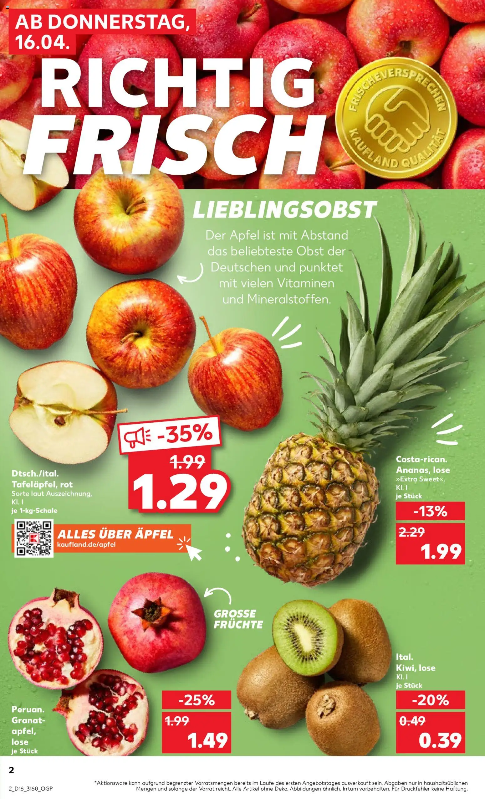 Kaufland Prospekt - Seite 2 - gültig ab 16.04.2026
