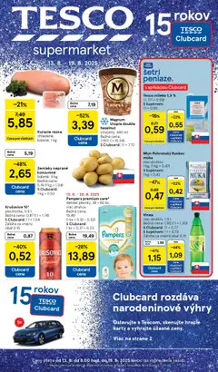 Tesco leták platný od 13.08.2025