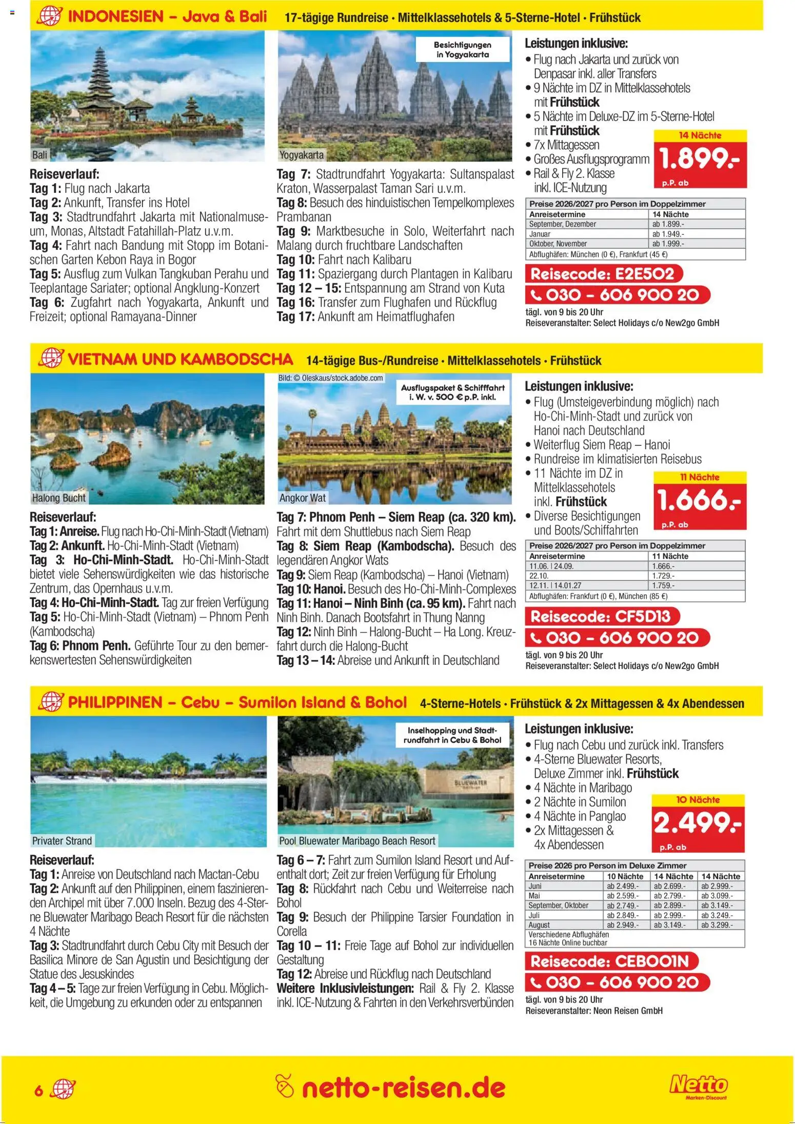 Netto Reisen Prospekt 	 - Seite 6 - gültig ab 26.03.2026