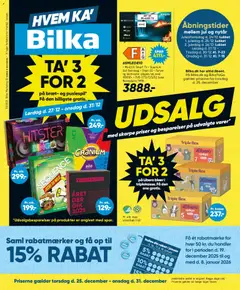 Forhåndsvisning Bilka - Tilbudsavis gyldig fra 25/12/2025
