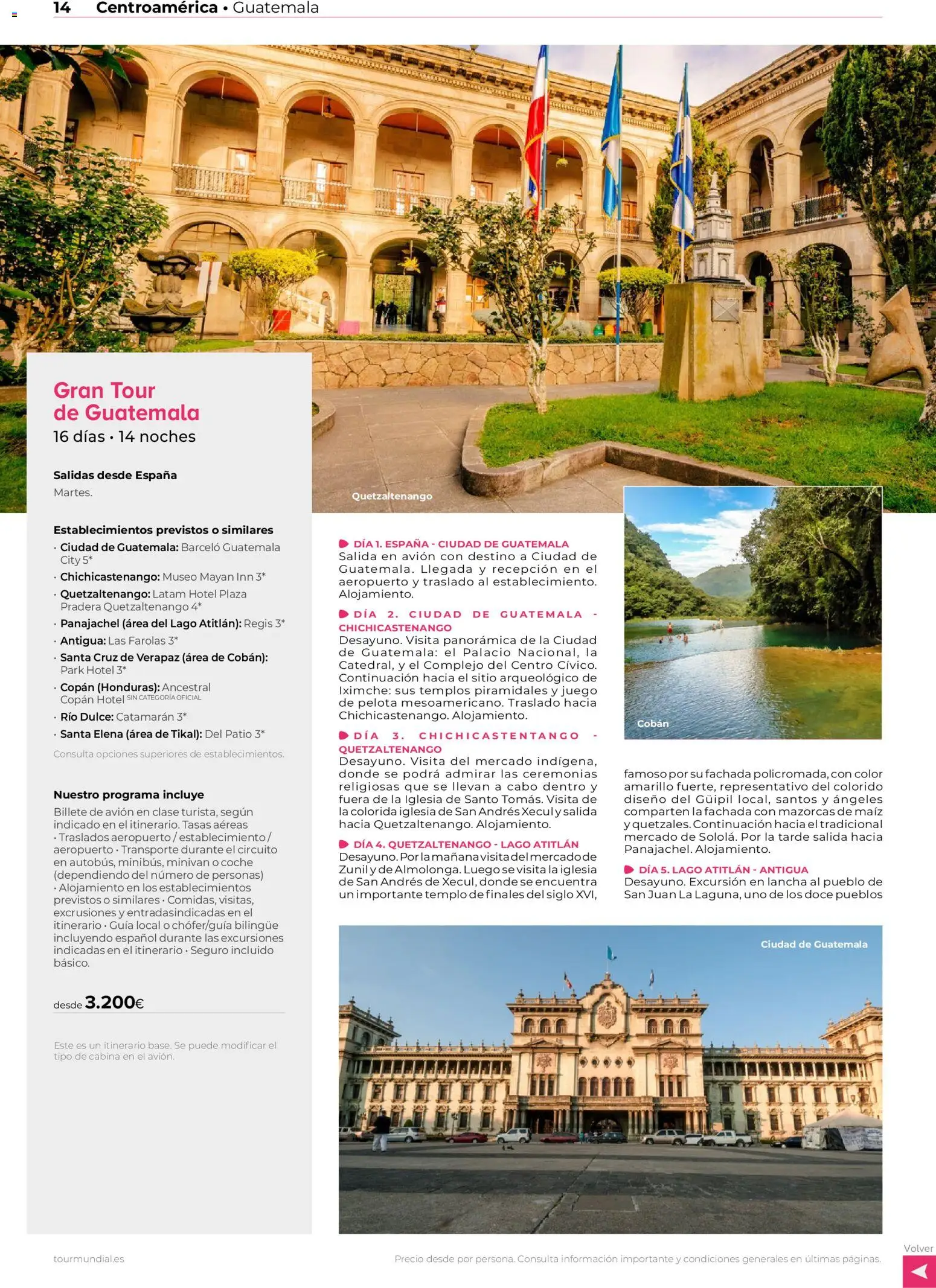 Viajes El Corte Inglés Centroamérica y Sudamérica - Página de 13 - Válido desde 01/01/2026