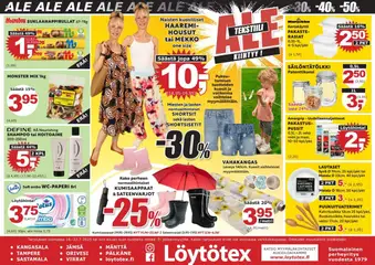 Esikatselu Löytötex tarjoukset voimassa alkaen 16/07/2025