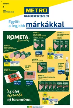 Előnézet Metro Akciós újság érvényes 2025.09.15.-tól