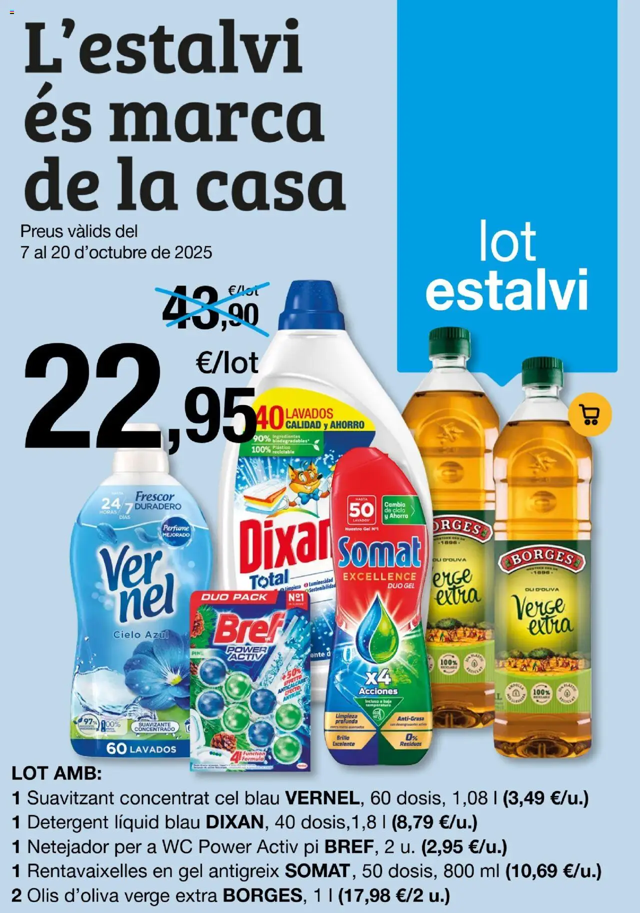 Bonpreu folleto - Página de 1 - Válido desde 07/10/2025