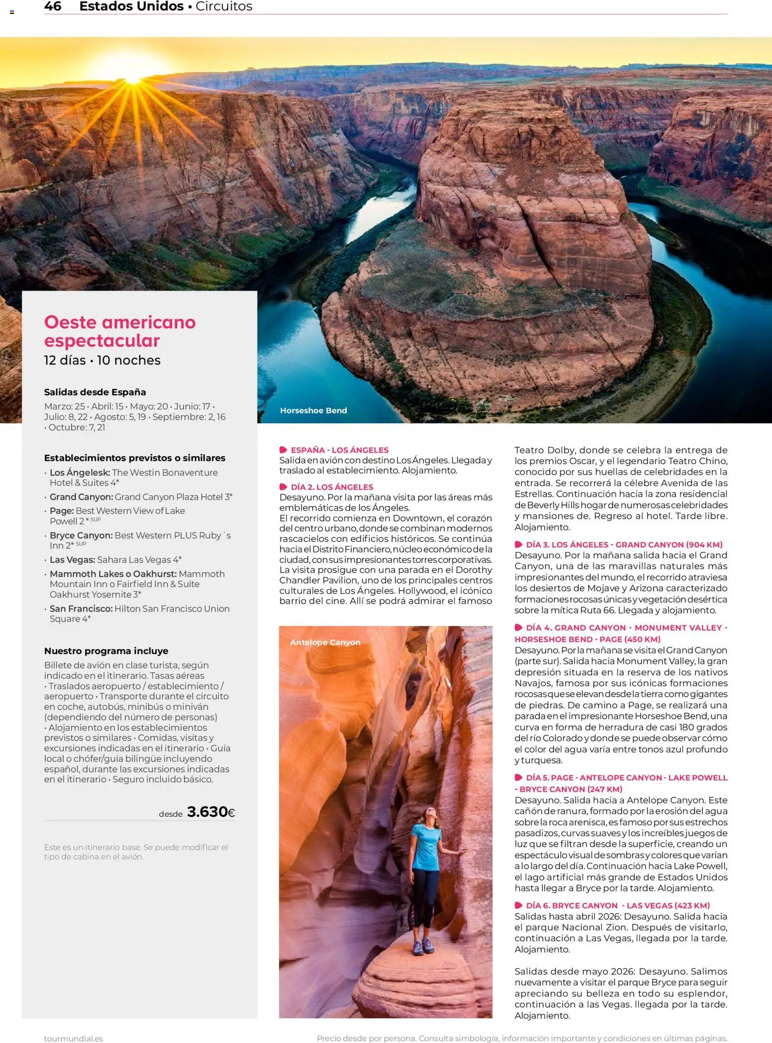Viajes El Corte Inglés Norteamérica y Caribe - Página de 46 - Válido desde 01/01/2026