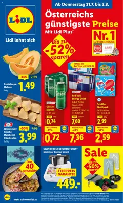 Vorschau Lidl Flugblatt gültig ab 31.07.2025