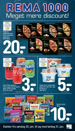 Forhåndsvisning Rema 1000 - Tilbudsavis gyldig fra 25/01/2026