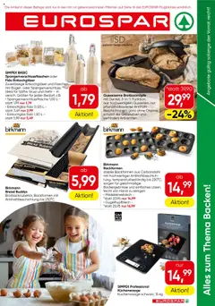 Vorschau Eurospar Alles zum Thema Backen - Oberösterreich gültig ab 09.10.2025