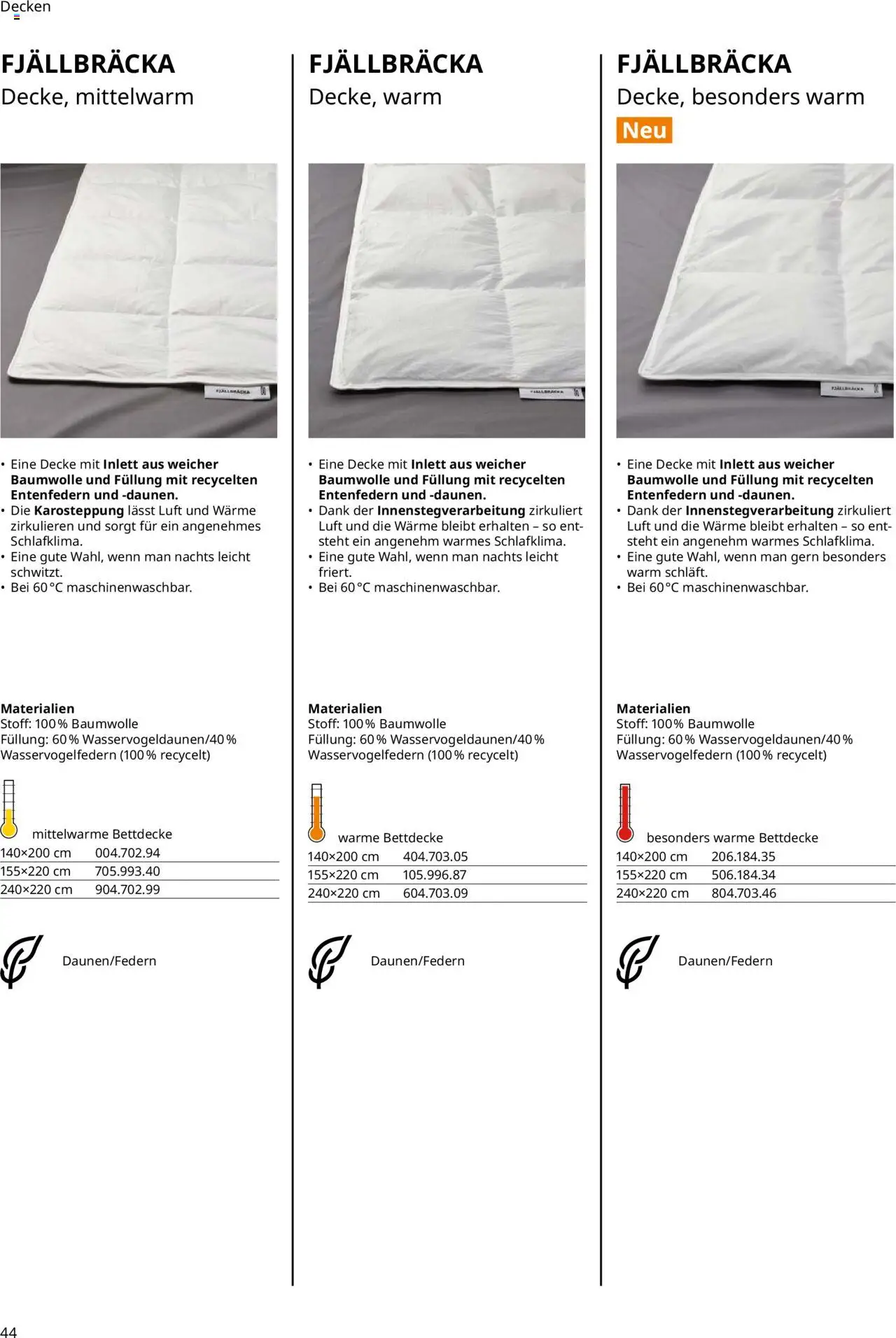 Ikea Prospekt  Schlafkomfort	 - Seite 44 - gültig ab 30.09.2025
