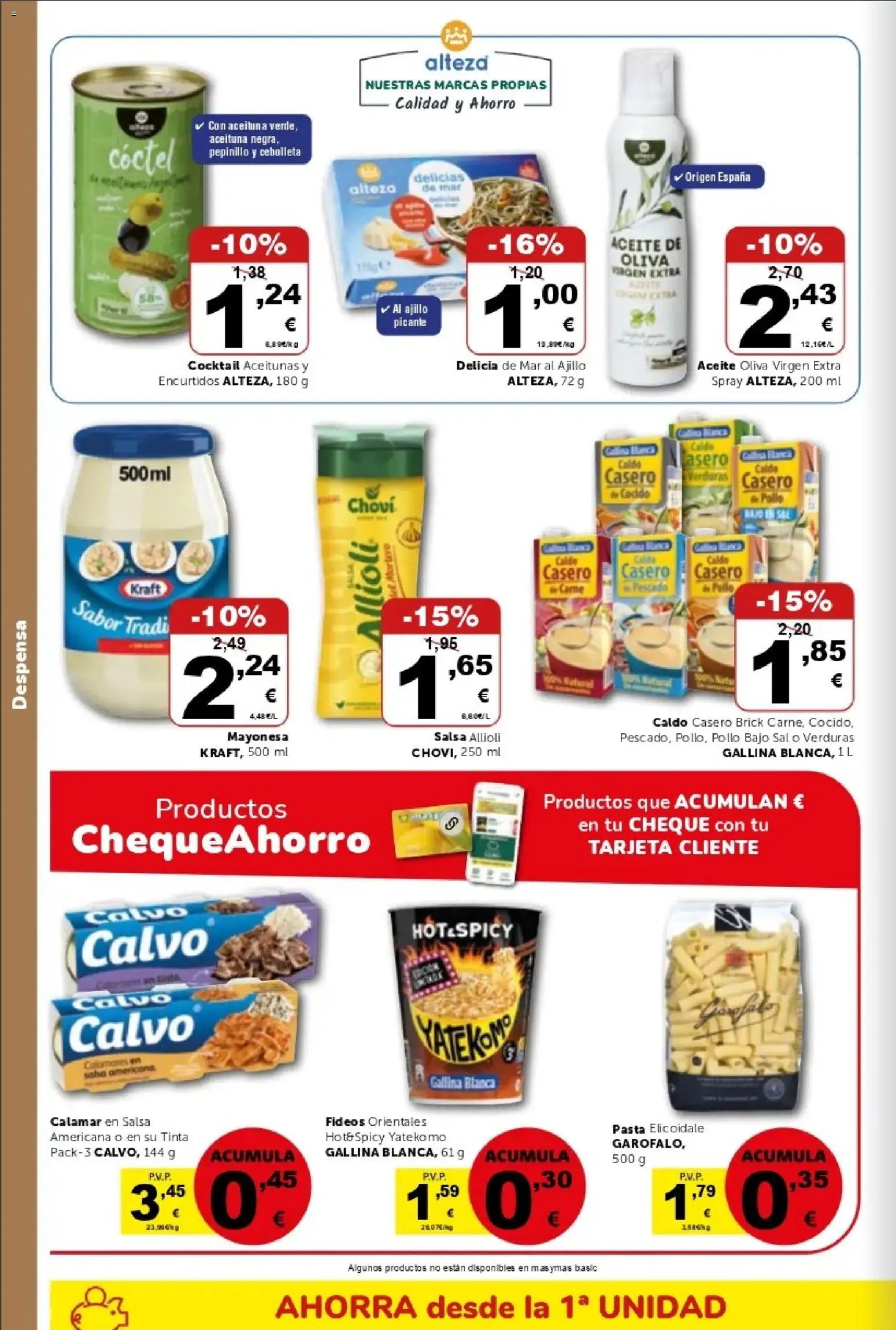 Masymas folleto - Página de 13 - Válido desde 27/03/2026