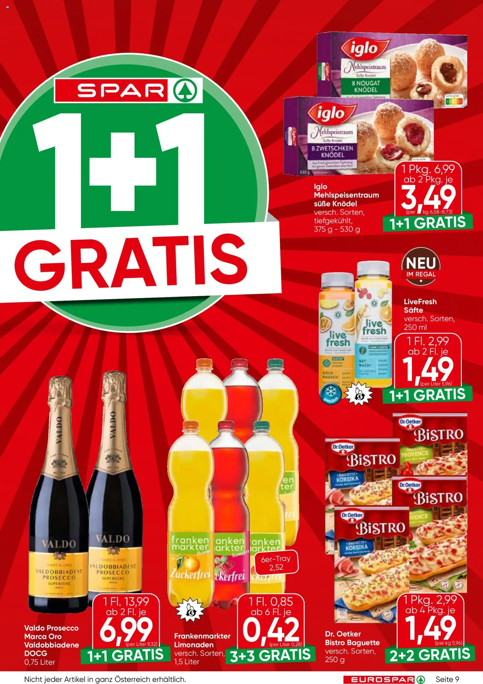Eurospar Flugblatt - page 9- valid from 09.04.2026