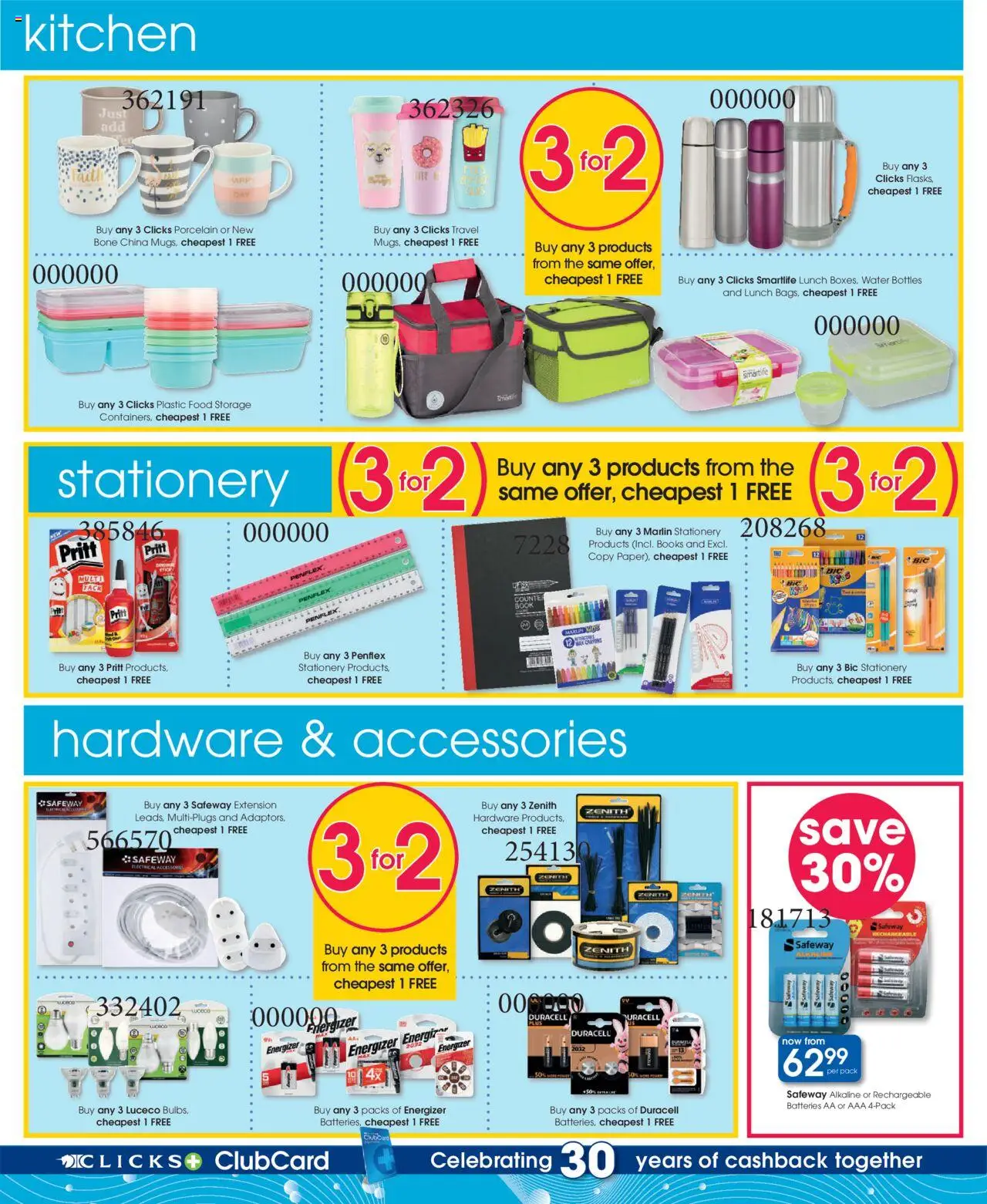 Clicks Specials - page 56- valid from 22/07/2025