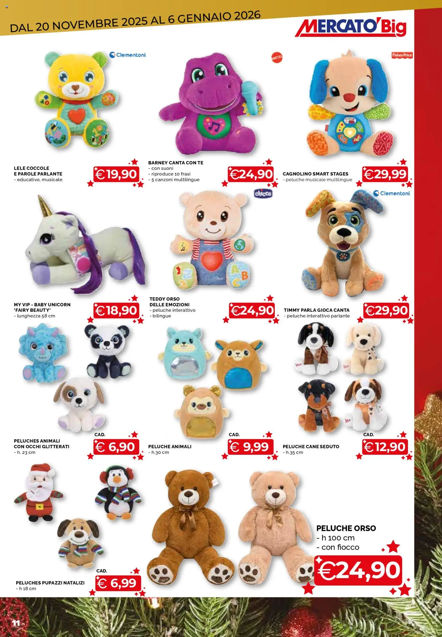 Mercatò Sogni sotto l'albero catalogo - pagina 11 - valido dal 20/11/2025
