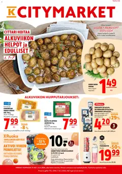 Esikatselu K-Citymarket tarjoukset voimassa alkaen 07/04/2026