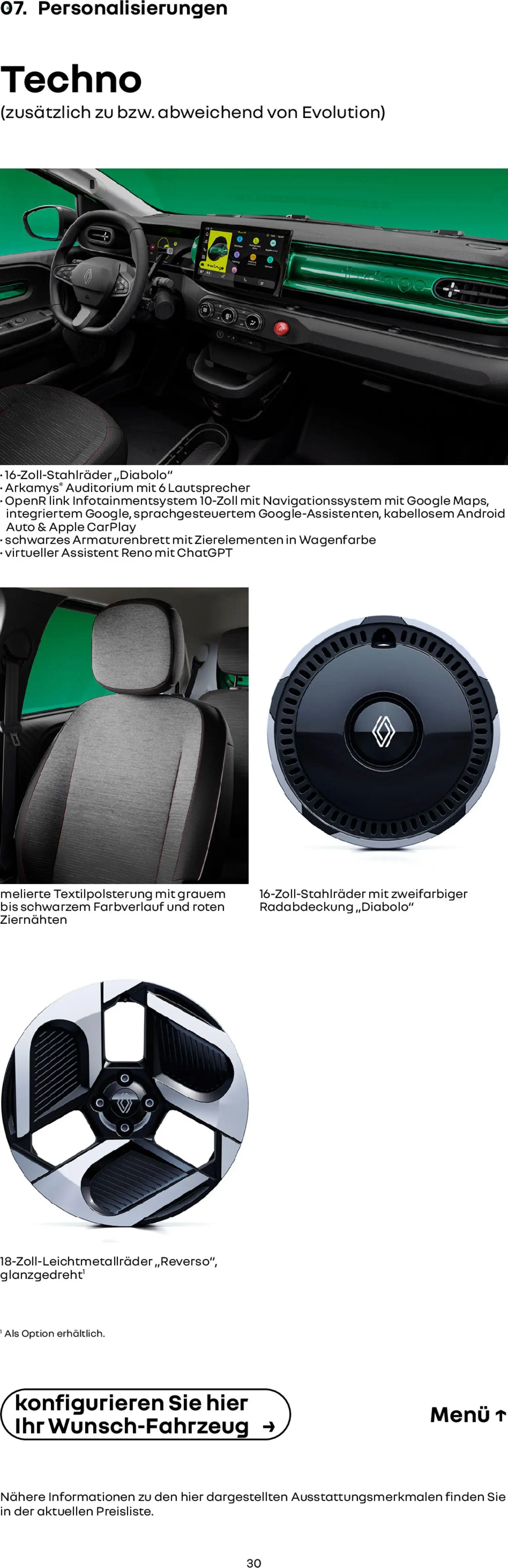 Renault Prospekt Twingo E-Tech	 - Seite 30 - gültig ab 24.02.2026