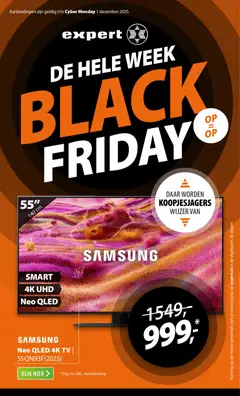 Expert - Black Friday geldig vanaf 24-11-2025