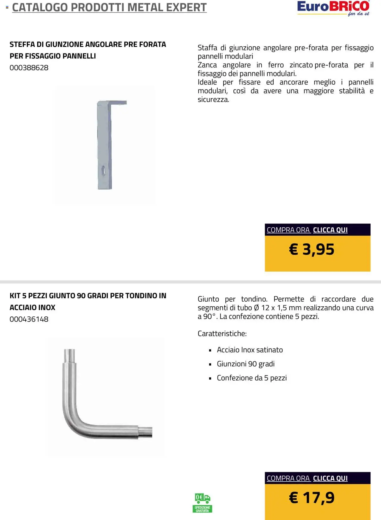 Eurobrico Prodotti Metal Expert catalogo - pagina 14 - valido dal 23/07/2025