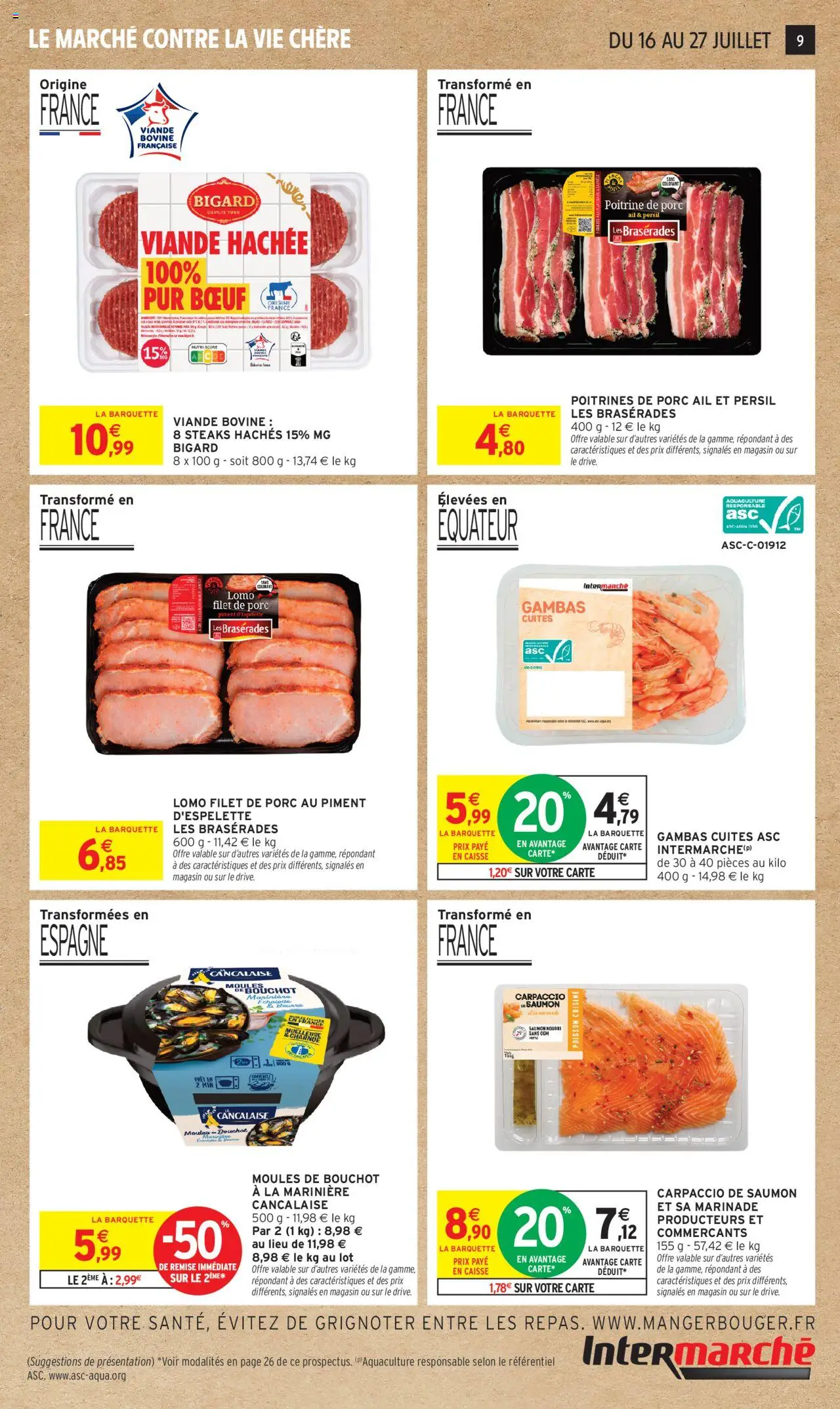 Intermarché 2+1 offert sur une sélection de produits - page 10 - valable à partir du 16/07/2025