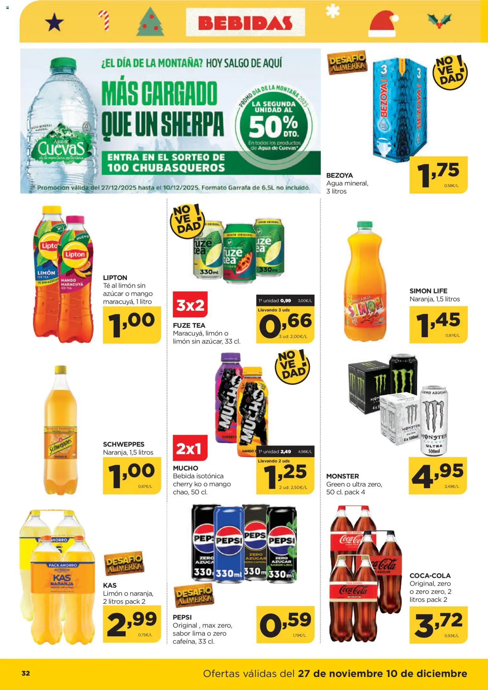Alimerka folleto Asturias - Página de 32 - Válido desde 27/11/2025