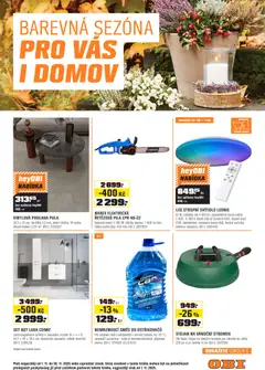 Náhled OBI leták platný od 01.11.2025