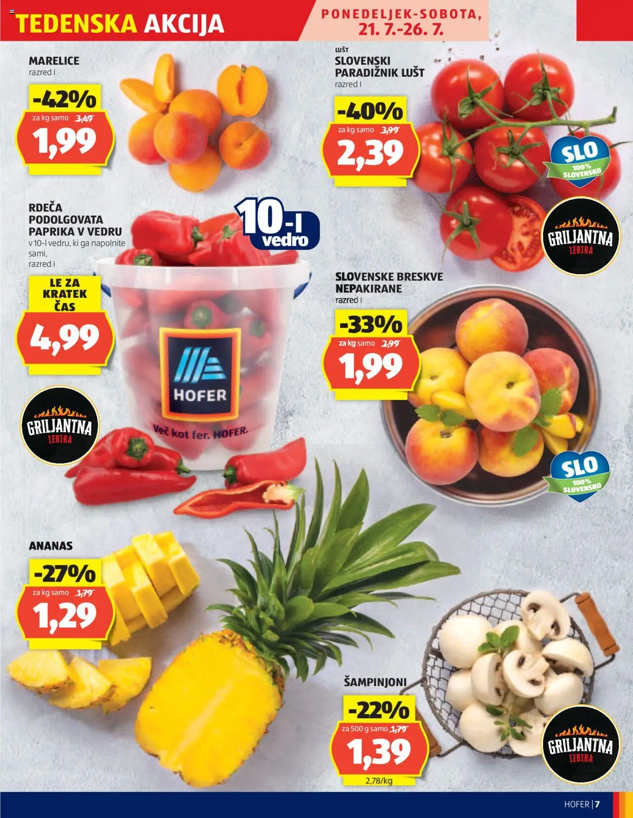 Katalog Hofer Sl - stranica 7- važeći od 17.07.2025
